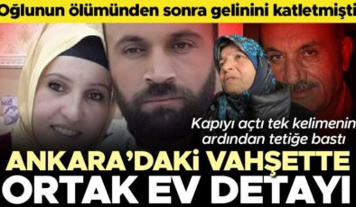 Oğlunun ölümünden sonra gelinini katletmişti… Kan donduran olayda ‘ortak ev’ detayı! Tek kelimenin ardından tetiğe basmış…