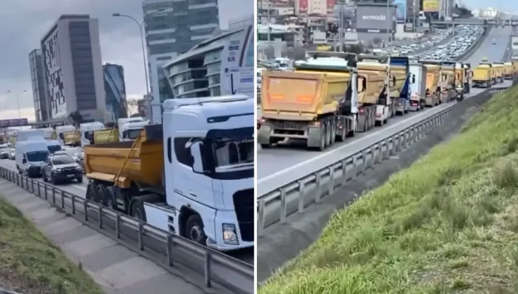 İstanbul’da tepki çeken eylem; trafik durdu, ambulanslar bile geçemedi